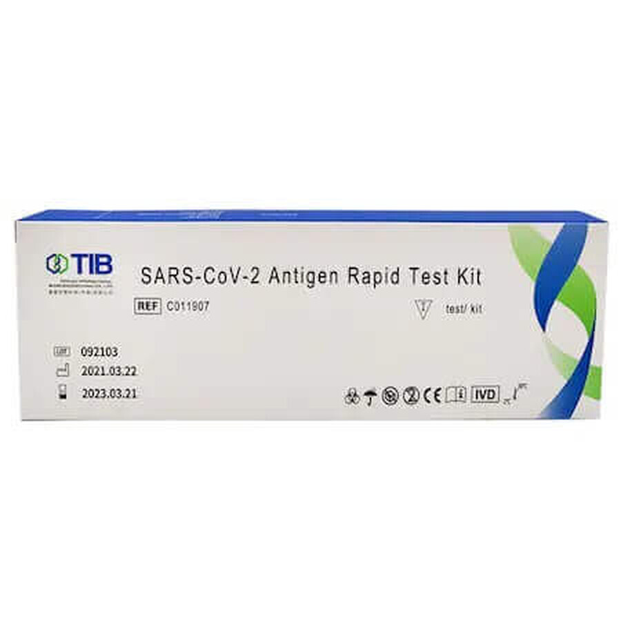 Test antigene Covid 19 saliva, 1 pz, Triplex