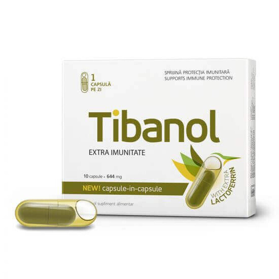 Tibanol, 10 capsule, Visislim