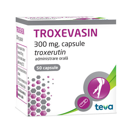 Troxevasin, 50 capsule, Actavis