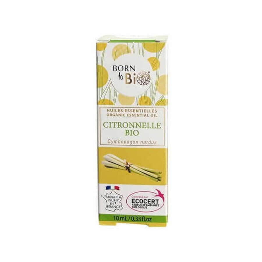 Olio Essenziale di Citronella Bio, 10 ml, Born to Bio