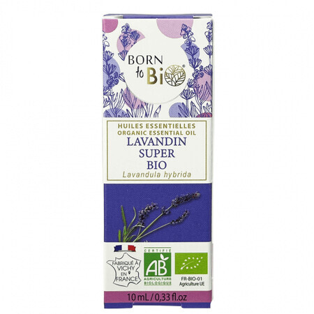 Olio Essenziale Lavandina Super Bio, 10 ml, Born to Bio