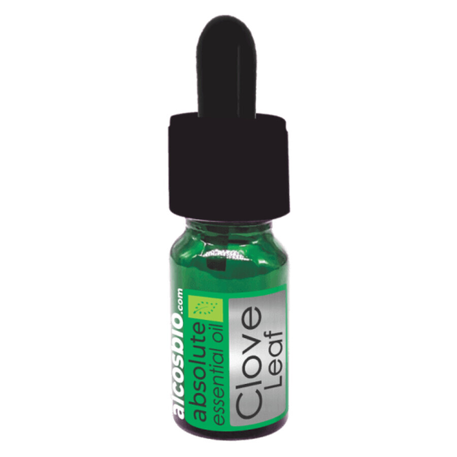 Olio essenziale di foglie di chiodi di garofano, 5 ml, Alcos Bioprod