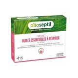 Essential oils for inhalation Olioseptil A Respirer, 15 capsules, Laboratoires Ineldea