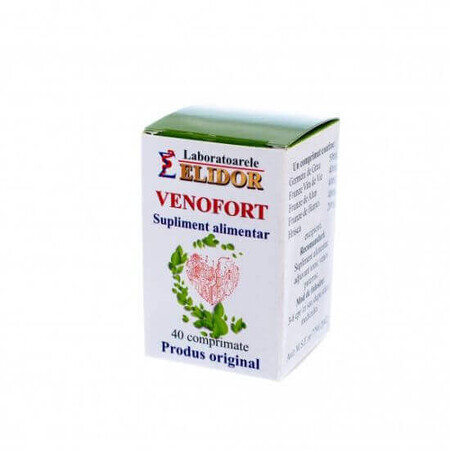 Venofort, 40 compresse, Elidor