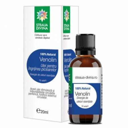 Olio di Venolin per la cura dei piedi, 20 ml, Steaua Divina