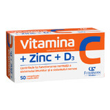 Vitamina C+Zn+D3, 50 compresse masticabili, Fiterman