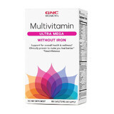 Women's Multivitamin Ultra Mega No Iron (202621), 180 tablets, GNC