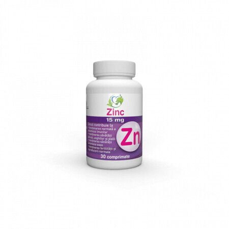 Zinco 15 mg, 30 compresse, Justin Pharma