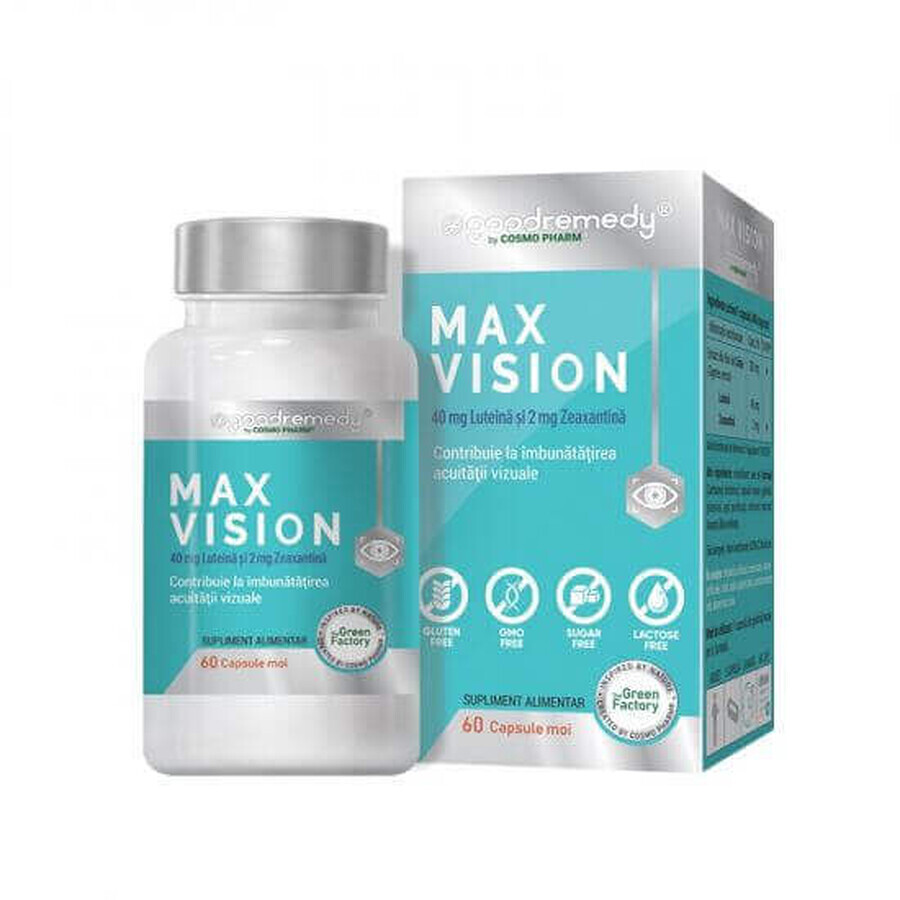 Max Vision Good Remedy, 60 capsule, Cosmopharm