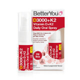 Vitamin D + K2 Oral Spray, 3000IU, 12ml, BetterYou