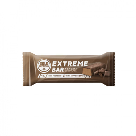 Chocolate protein bar, 46 g, Gold Nutrition