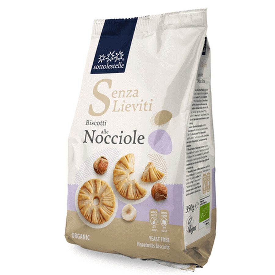 Biscotti alla nocciola bio, 350 g, Sottolestelle