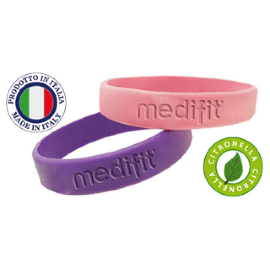 Medifit Braccialetto Profumante Sgradito Alle Zanzare