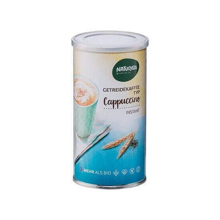 Eco caffè cappuccino istantaneo con cereali, 175 g, Naturata