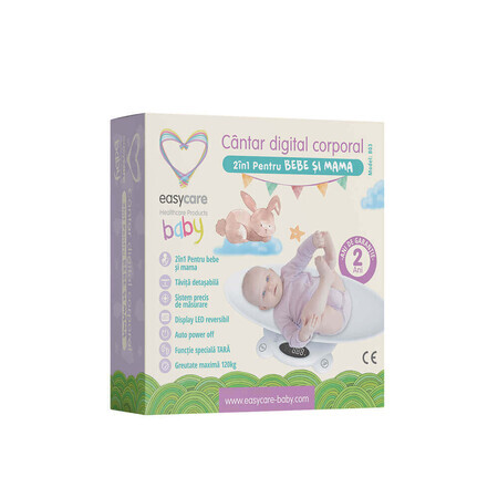 Cantar Digital Corporat 2 in 1, EasyCare Baby