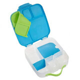 LunchBox maxi compartmentalized lunchbox, 2 l, Blue + Green, BBOX