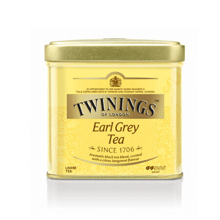 Tè nero Earl Grey, 200 g, Twinings