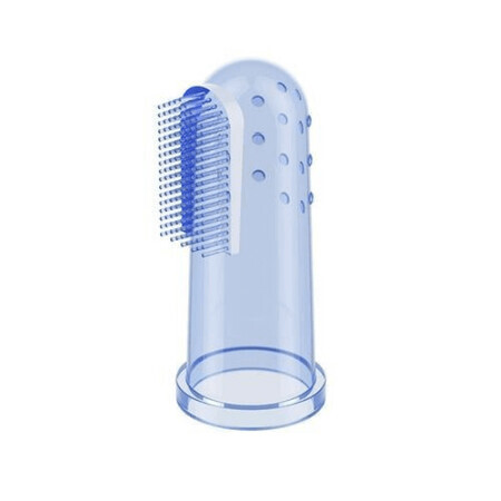 Thimble for gum massage, blue, Babyono