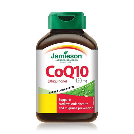 CoQ10 120mg, 30+30 capsule, Jamieson