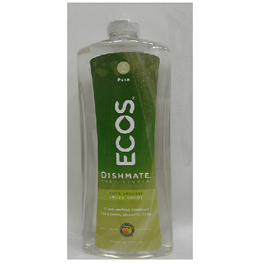 Detersivo biologico per piatti e biberon con olio di pera, 739 ml, Earth Friendly