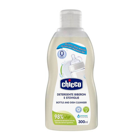 Detergent pentru biberoane si vesela bebelusului, 300 ml, Chicco