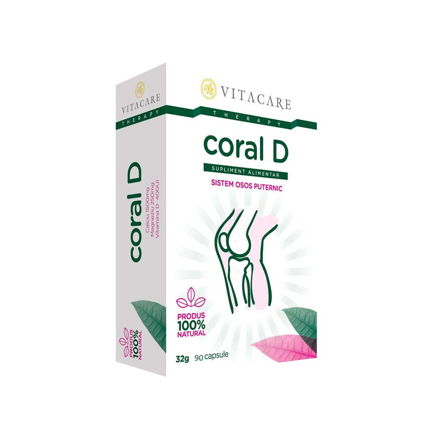 Coral D, 90 capsules, Vitacare