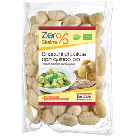 Gnocchi eco din cartofi si quinoa fara gluten,  400g, Fior di Loto