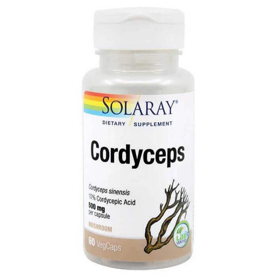 Cordyceps Solaray, 60 capsule, Secom