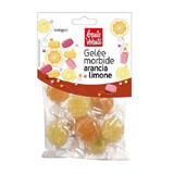 Organic jellies with orange and lemon flavour, 70 g, Baule Volante