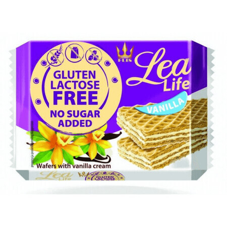 Wafer alla vaniglia, 95 gr, Lea Life