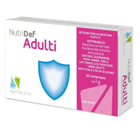 NutriDef Adulti, 20 compresse, Nutrileya