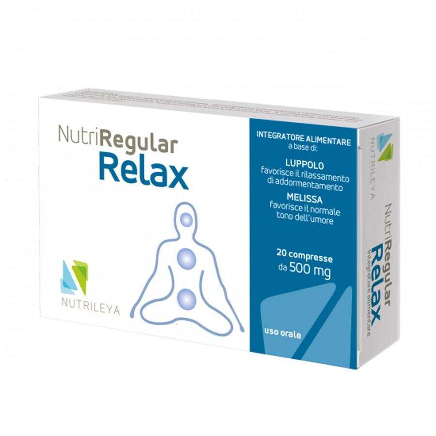 NutriRegular Relax, 20 comprimés, Nutrileya