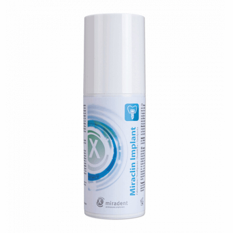 Dentifricio Miraclin Implant, 100 ml, Miradent