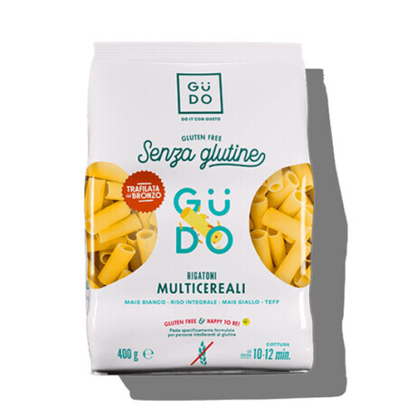 Gudo Pasta Multicereali Rigatoni Senza Glutine 400g