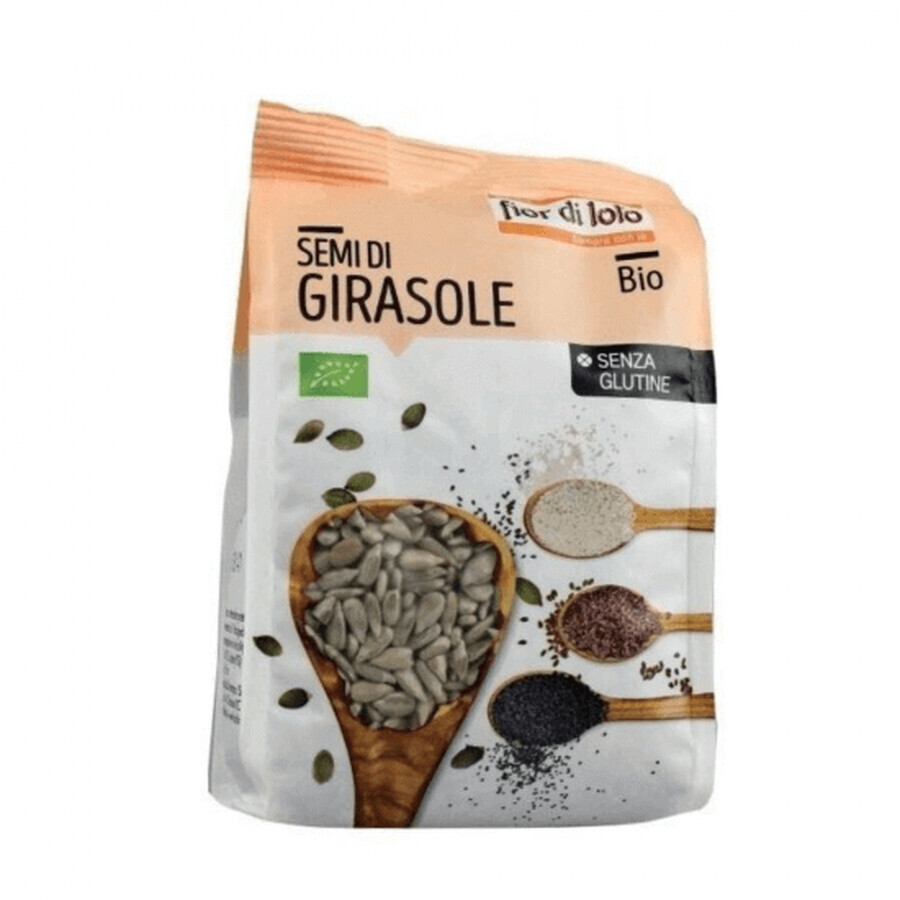 Semillas de girasol ecológicas sin gluten, 250 g, Fior di Loto