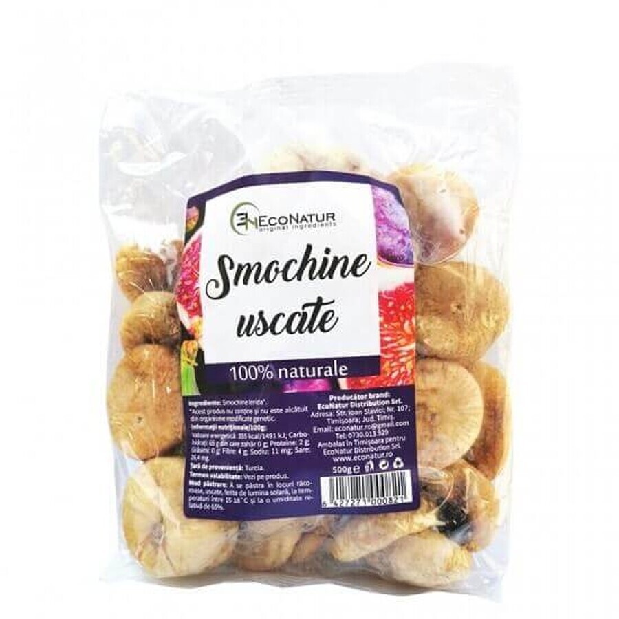 Figues séchées, 500g, EcoNatur