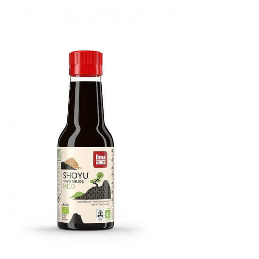 Organic Shoyu soy sauce, 145 ml, Lima