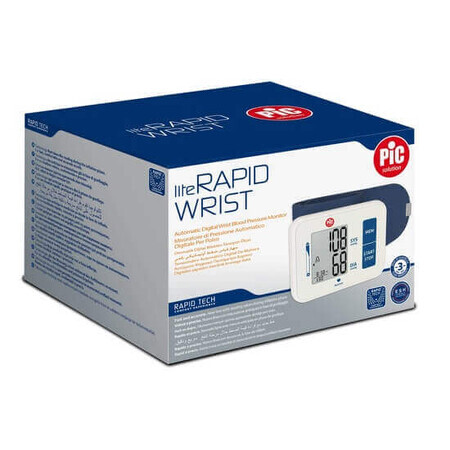 Digital wrist blood pressure monitor Lite Rapid, Pic Solution