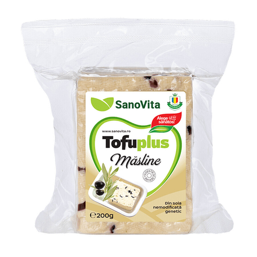 Tofu Plus aux olives, 200g, Sanovita