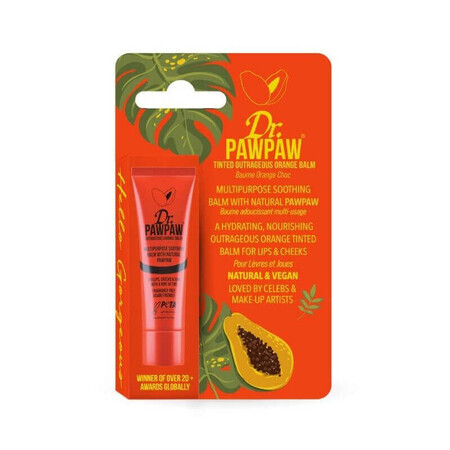 Balsamo multifunzionale, tonalità Arancione x 10ml, Dr PawPaw