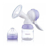 Bebe Dor manual breast pump draws milk with bottle -8677