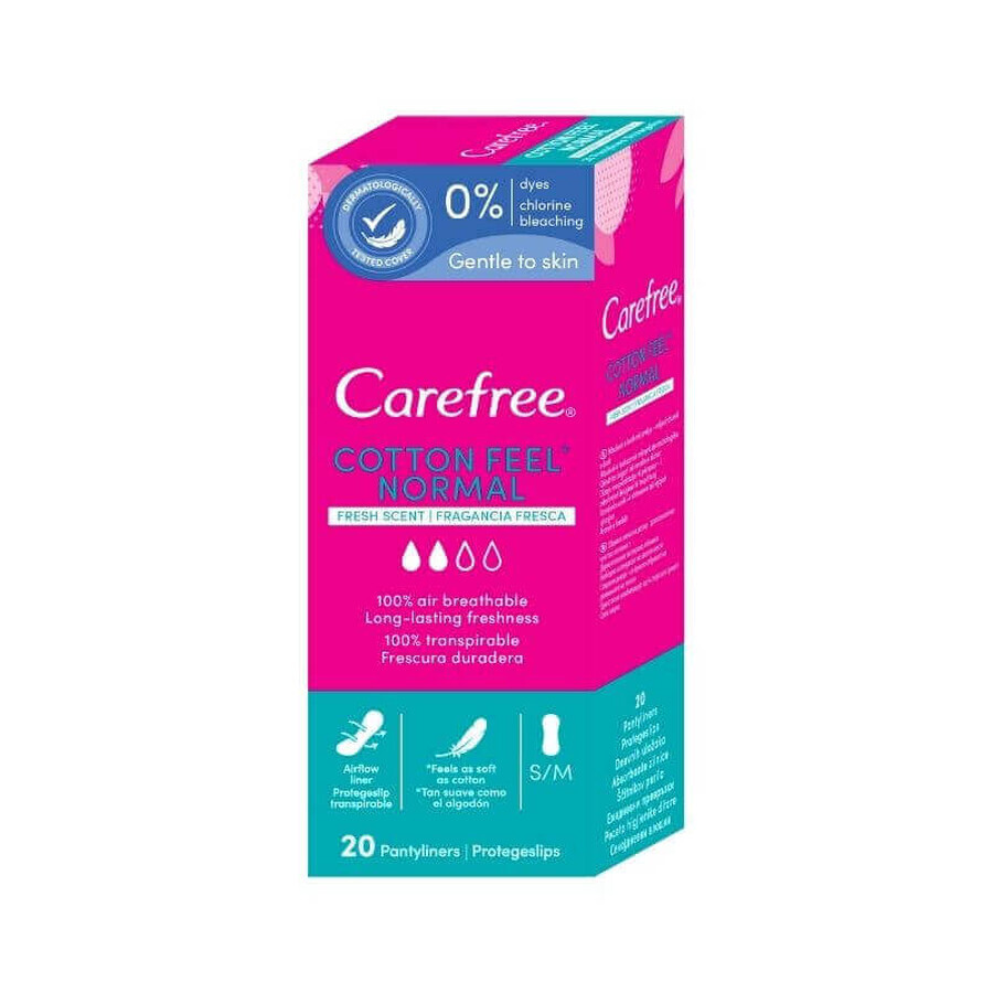 Carefree daily cotton fresh assorbenti assorbenti x 20 pz