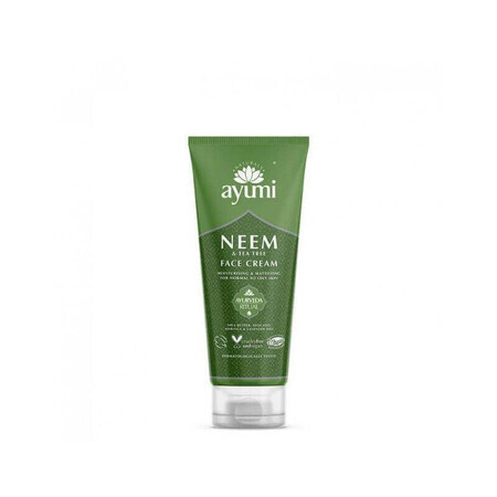 Crema viso con Neem e Tea Tree x 100ml, Ayumi