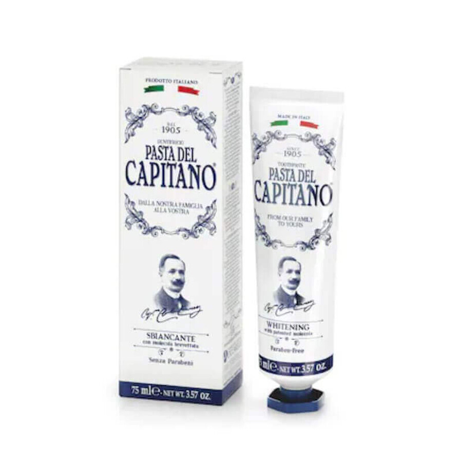 Ciccarelli Pasta Del Capitano Dentifricio Sbiancante 75ml