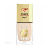 DELIA Nail Polish Hybrid Coral no. 020 cream x 11ml