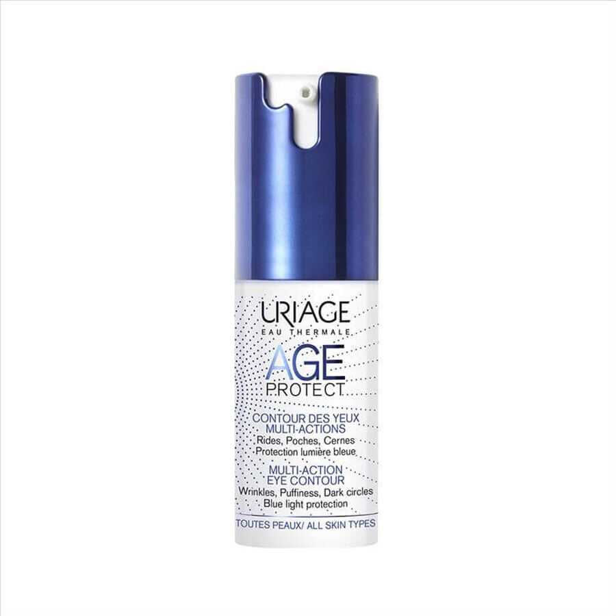 Uriage Age Protect - Contorno Occhi Multi-Azione Anti Age Globale, 15ml