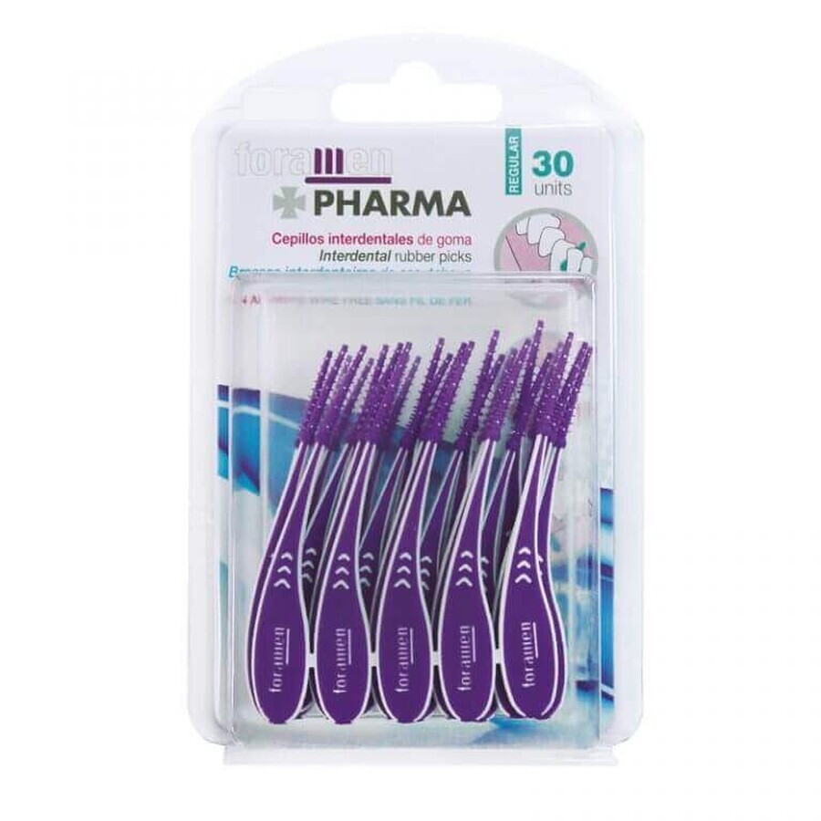 Foramen Brosses interdentaires en caoutchouc x 30 pcs - 459