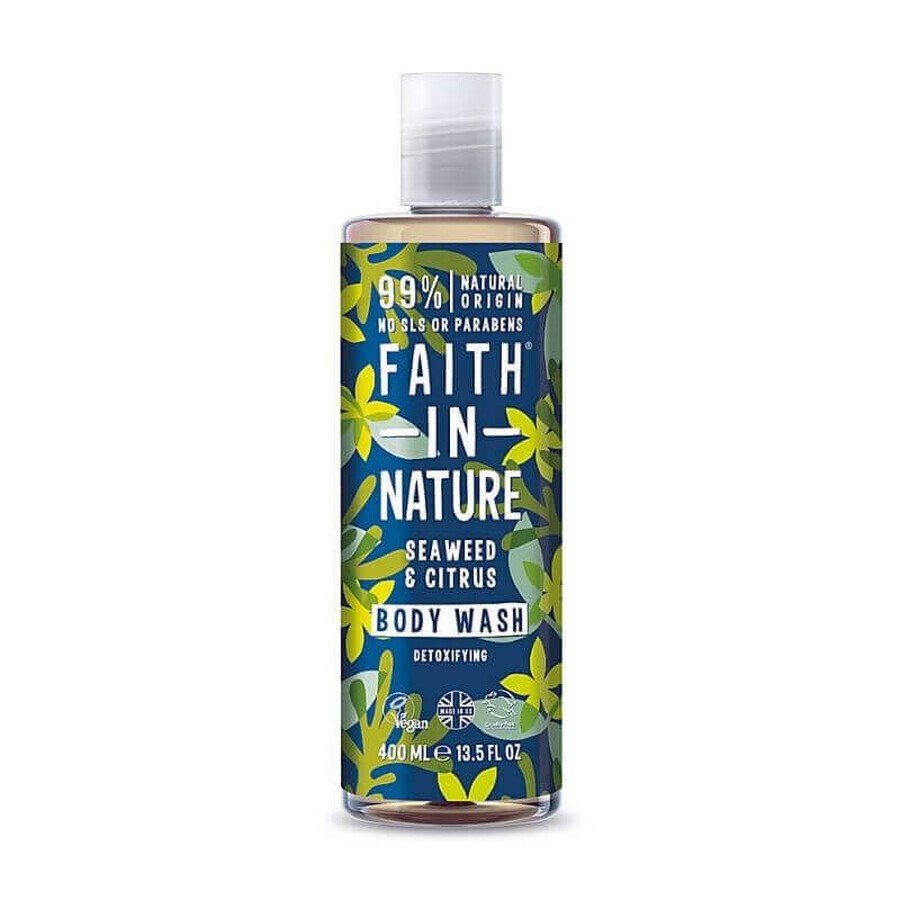 Gel doccia con alghe e citricex 400ml, Faith in Nature