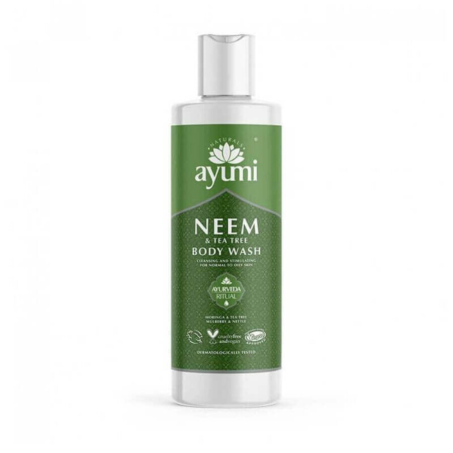 Gel doccia con Neem e Tea Tree x 250ml, Ayumi