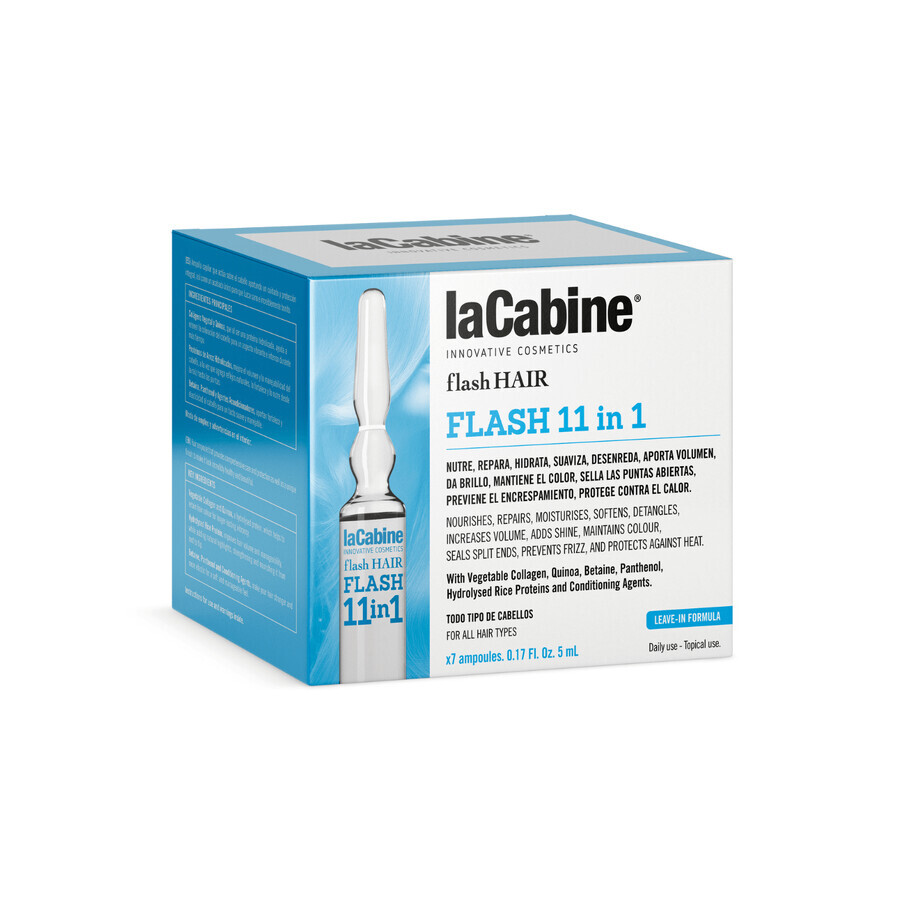 LA CABINE - FH 11 in 1 FLASH HAIR fiale per capelli 7X5 ml